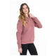 Target Γυναικείο φούτερ Sleeve Print Fleece Hoodie ''Vibes''